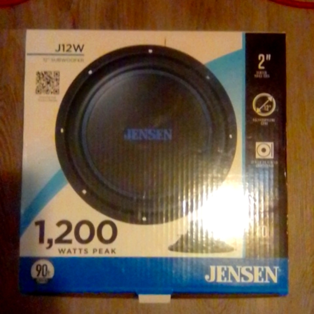 Jenson 1200 wat subwoofer 12 inches